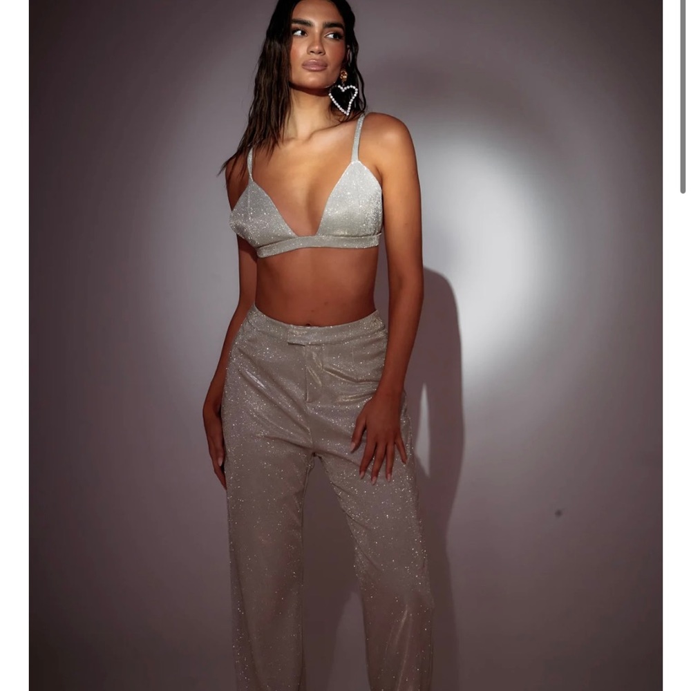 SLA the label gold SANTORINI trousers